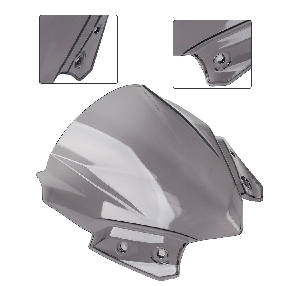 Grey Wind Deflector for Kawasaki Z650 2017-2019