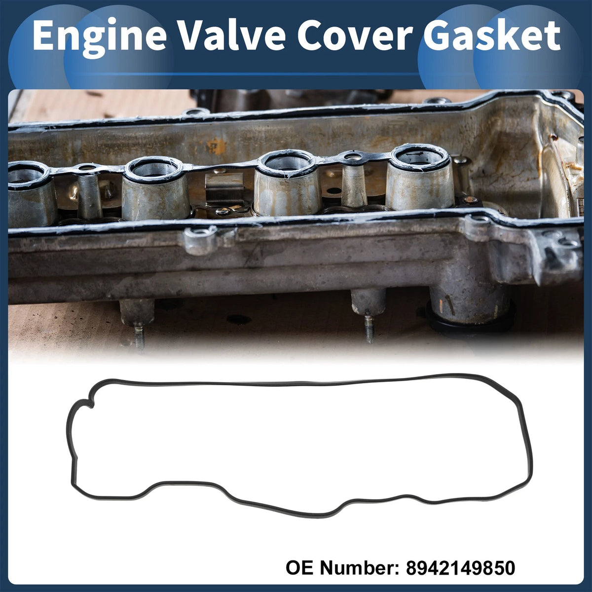 Engine Valve Cover Gasket for Isuzu Midi (1988-1996) 1 x Gasket