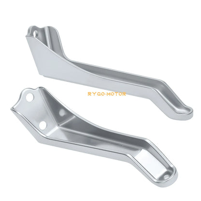 Left & Right Rear Fender Stay Mount Brackets for Kawasaki KFX450R (2008–2014)
