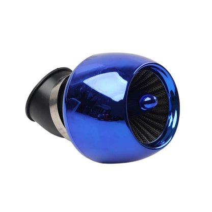 Air Intake Filter Cone Pod 28MM/35MM/42MM/48MM for ATV Scooter - Blue