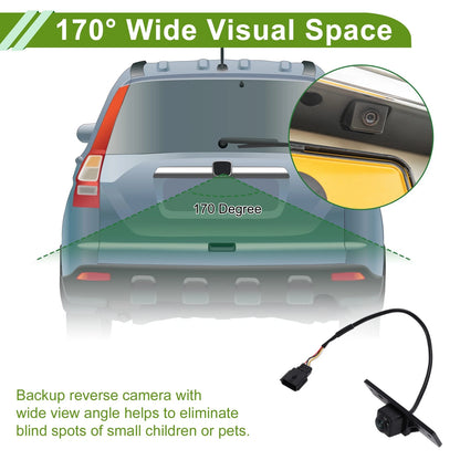 Rear View Backup Camera for Nissan TITAN (2017-2024)