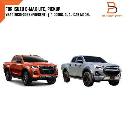Chrome Door Handle Insert Bowl Cover Trim for Isuzu D-MAX (2020-2025)