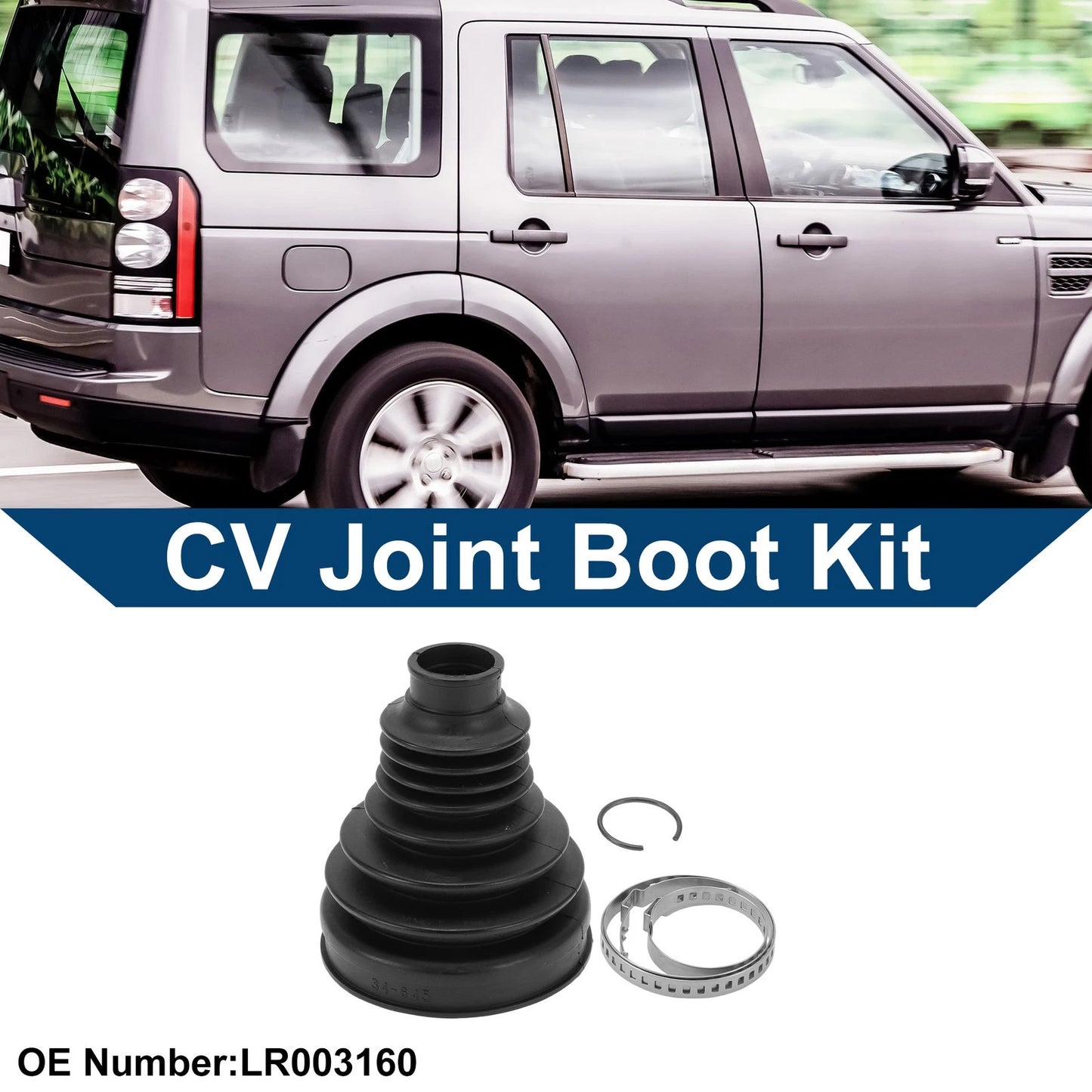 Inner CV Joint Boot Kit for Land Rover LR2 (2008-2015)