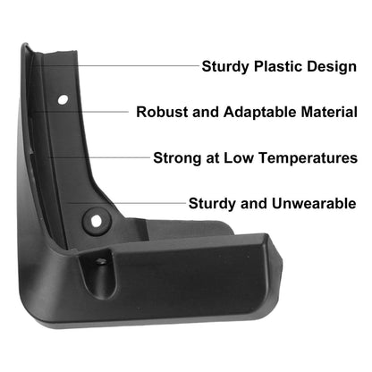 Front & Rear Mud Flap Splash Guards for Toyota Avalon (2019-2020)