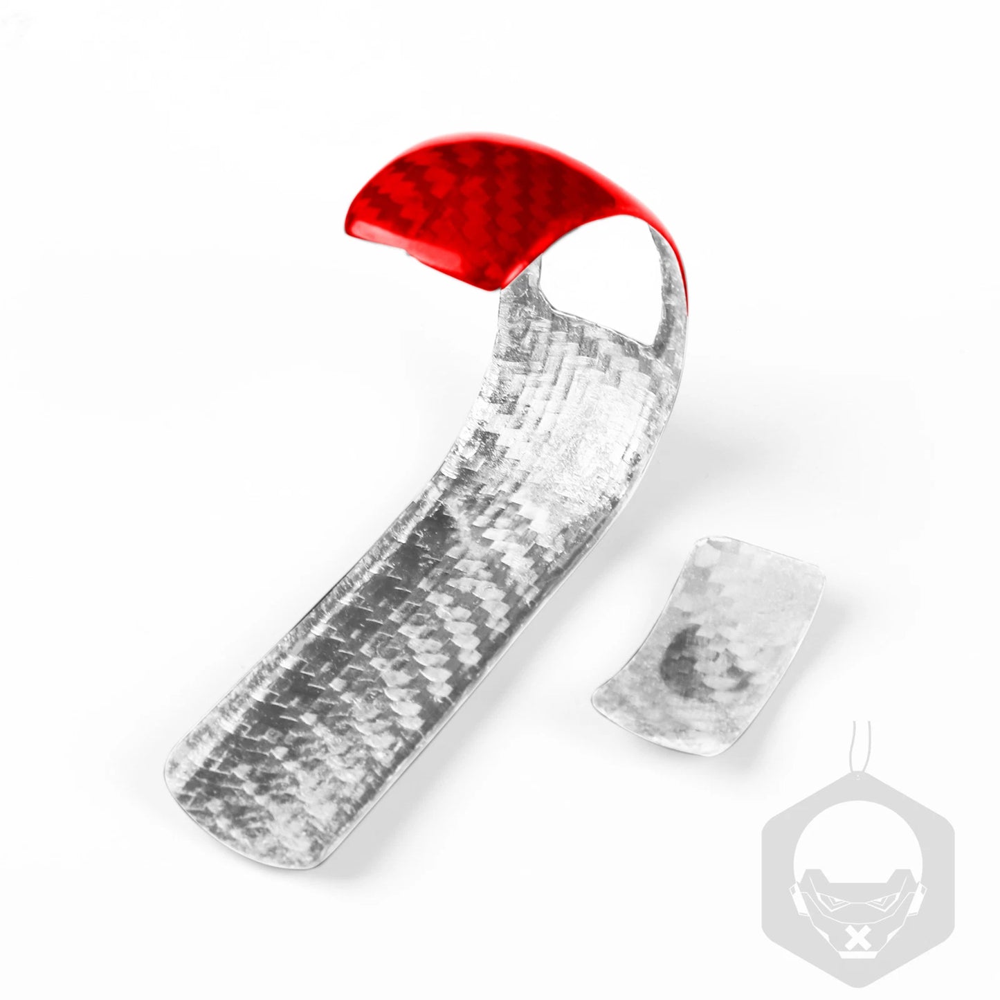 Carbon Fiber Red Gear Shift Knob Cover for NISSAN 350Z (2003-2009)