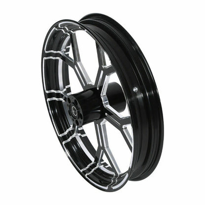 18" x 3.5" Front Wheel Rim & Dual Disc Hub for Harley Touring (1997-2021)