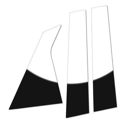 6pc Door Window Pillar Post Cover Trim for Chevrolet Impala (2014-2021)