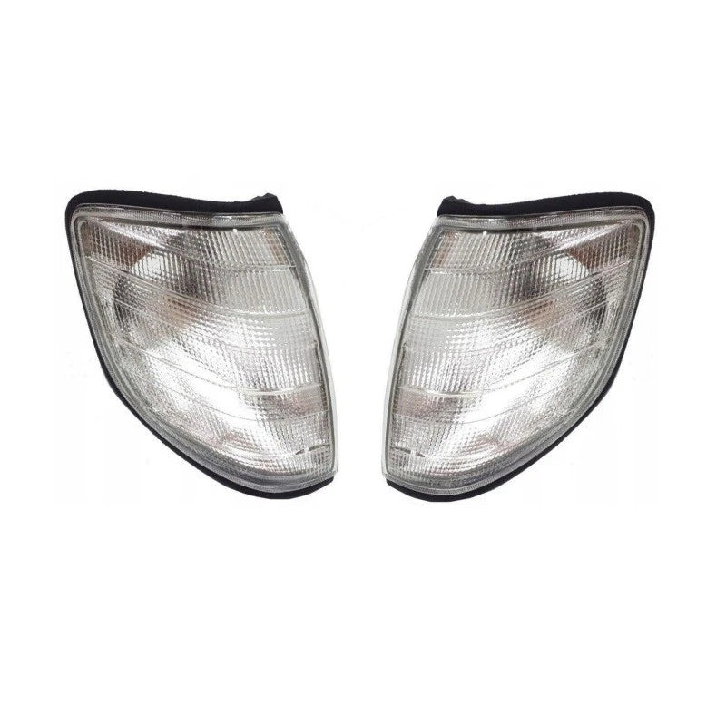 1 Pair Front Turn Signal Lamp Blinker Light for Mercedes S-Class (1991–1998)