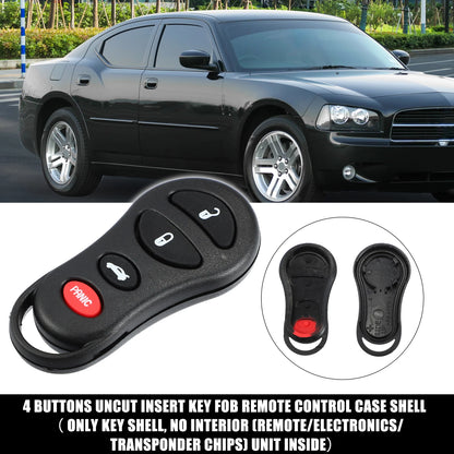 Keyless Entry Remote Key Shell Cover for Jeep & Dodge (2007-2023)