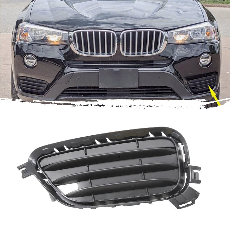 Fog Light Grille for 2015-2017 BMW X3 28D 28i (Outer Left/Right)