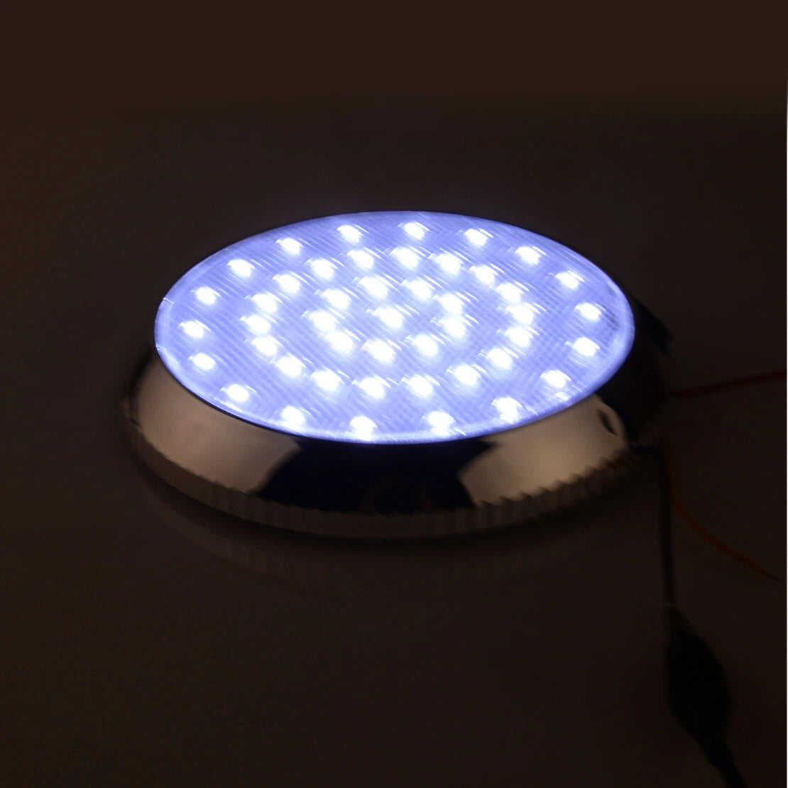 46LED Interior Dome Light for Car Van Boat - White Lamp