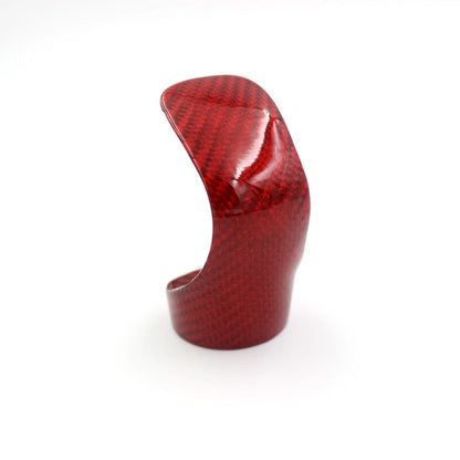 Red Carbon Fiber Gear Shift Knob Head Cover Trim Fit For Lexus ES350 ES300h