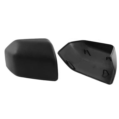 Matte Black Driver & Passenger Side Mirror Cover Caps for Ford F-150 (2015-2020)