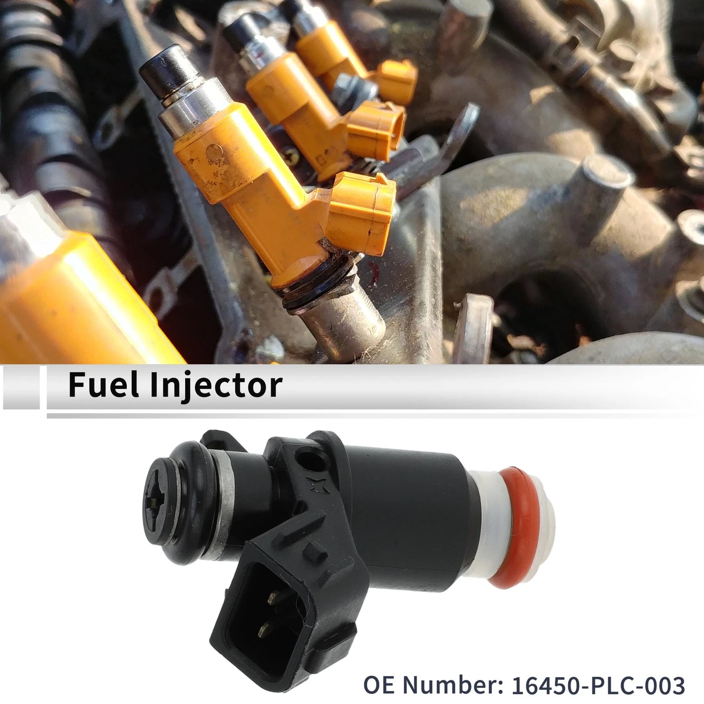 Fuel Injector for Honda Civic Si 2.0 (2002-2005) - 1 x Black