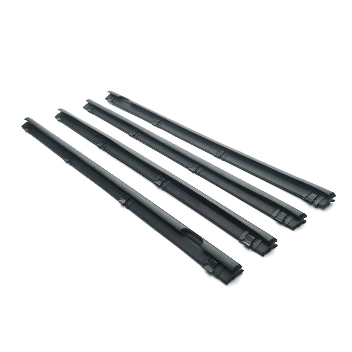Rear Door Glass Weatherstrip Set for Toyota Starlet 5DR KP60 KP61 KP62 1978-1984