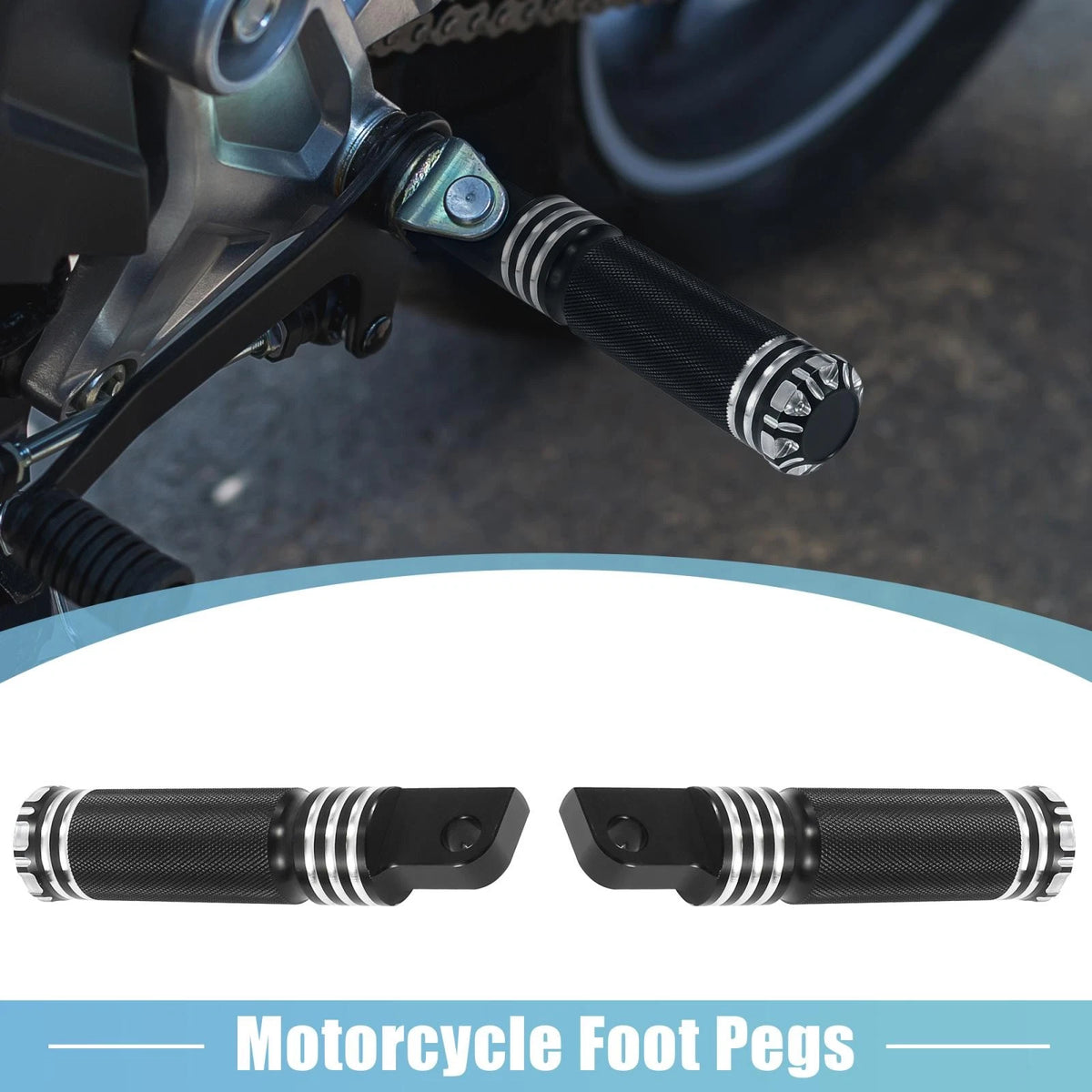 Rearsets / 1 Pair / Aluminum Footpeg Rear Sets for Aolly Motorcycle