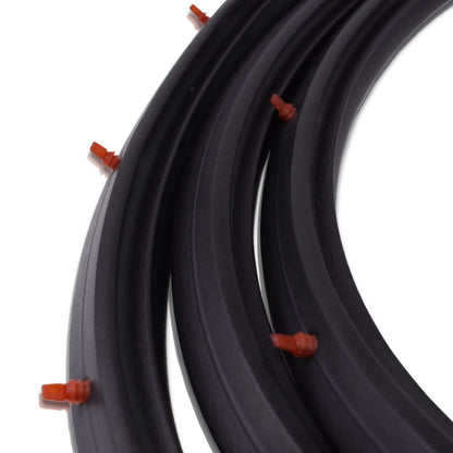 Door Rubber Seal Set 4 Fits Toyota Hilux Vigo 4 Doors SR5 AN10 Pickup 2004-15 D