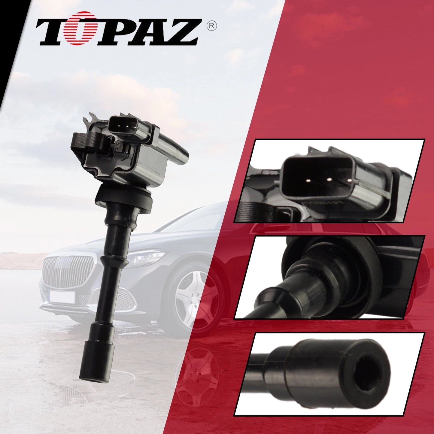 Ignition Coil for Mitsubishi Mirage V CJ CP 1.5 16V & Outlander CU 2.4