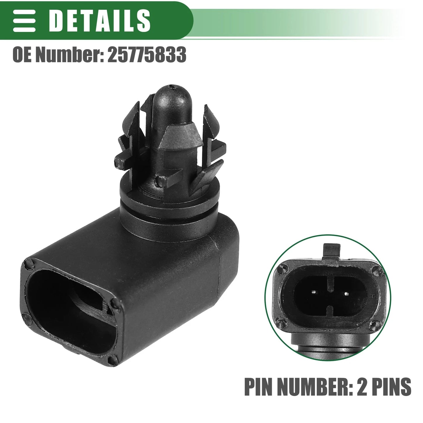 Ambient Air Temperature Sensor for GMC Sierra 3500 HD (2007 - 2014)