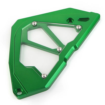 Green Sprocket Cover Chain Guard for Kawasaki Z250 Z300 Ninja 250 300 (2013-2017)