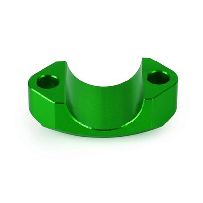 22mm CNC Clamp Handlebar Bracket Green for Kawasaki F2