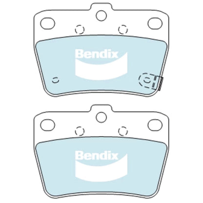 / 4WD / Rear Disc Brake Pad Set for RAV4 (1994–2005)