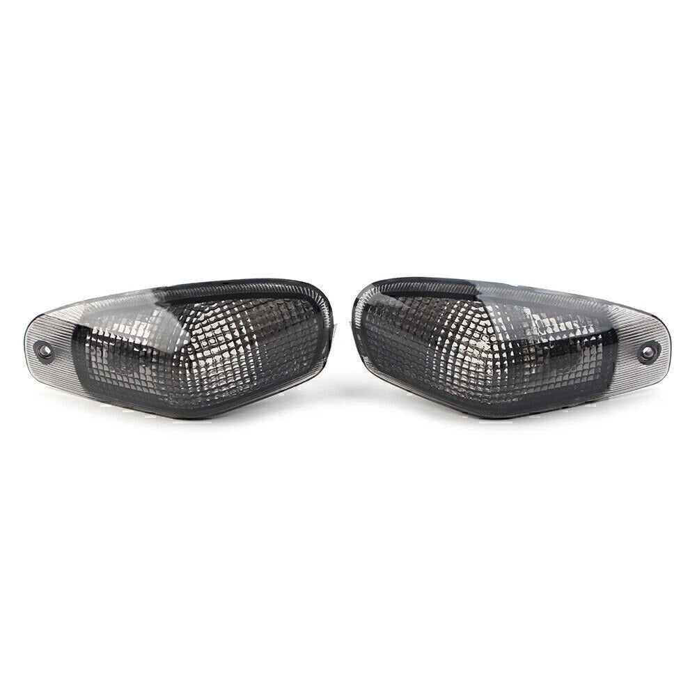 Front Smoke Turn Signal Light Lens for KAWASAKI ZZR600 ZX600E ZZR400 (1994-2004)