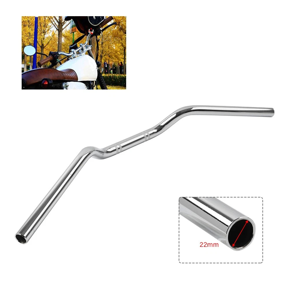 7/8" Motorcycle Drag Handlebar for Harley, Kawasaki Z125, Z250, Z400 (2017-2023)