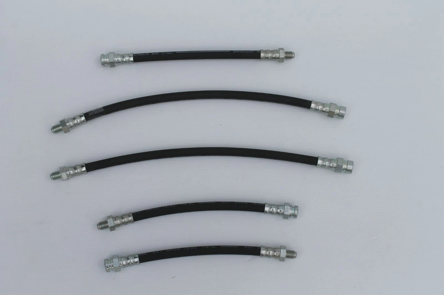 Brake & Clutch Hose Set (5) for Datsun 180B (1973-1974)