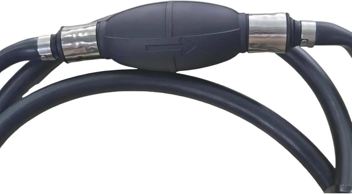 5/16" Gas Hose Fuel Line Assembly with Primer Bulb for Outboard Marine Boat