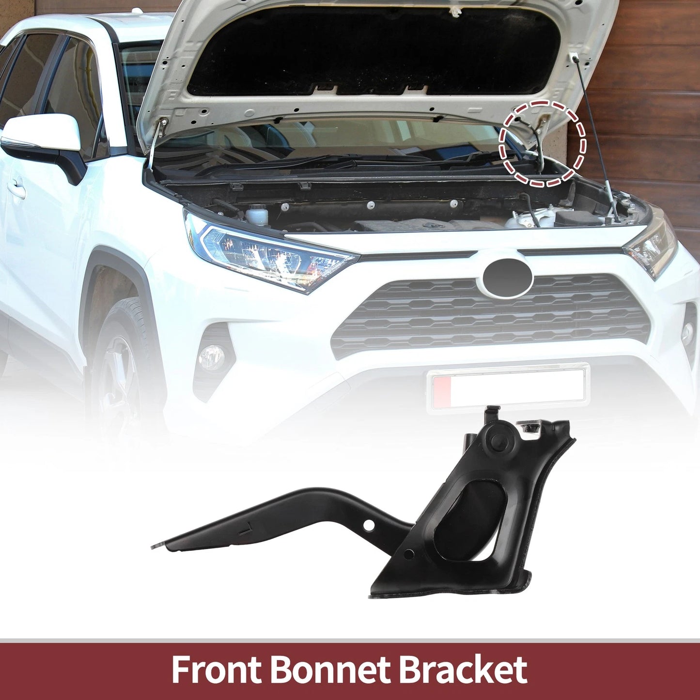 Hood Hinge / 1 pc / Hood Hinge for Toyota RAV4 (2019–2023)