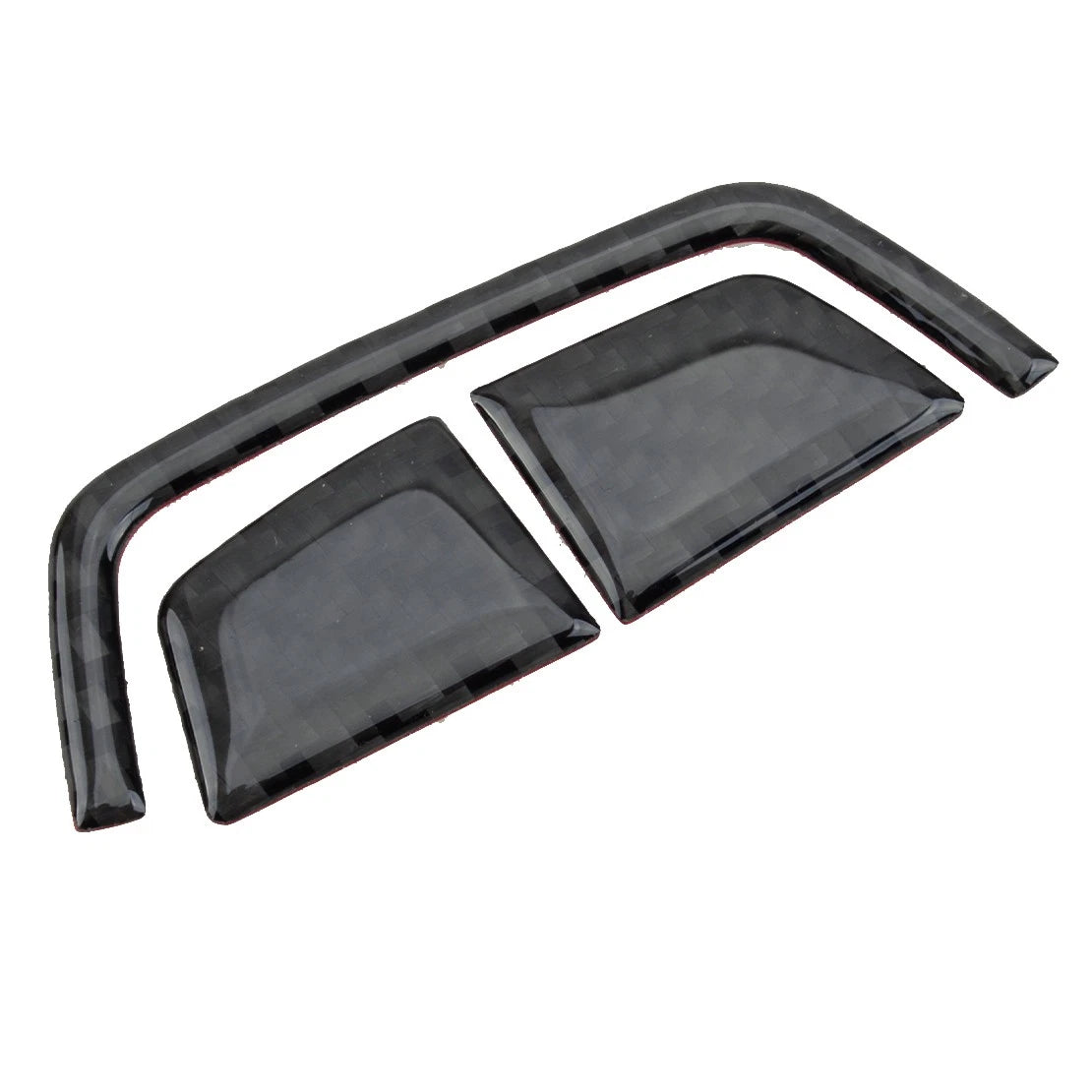 Carbon Fiber Console Armrest Button Cover for BMW 6 Series E63 E64 (2004-2010)