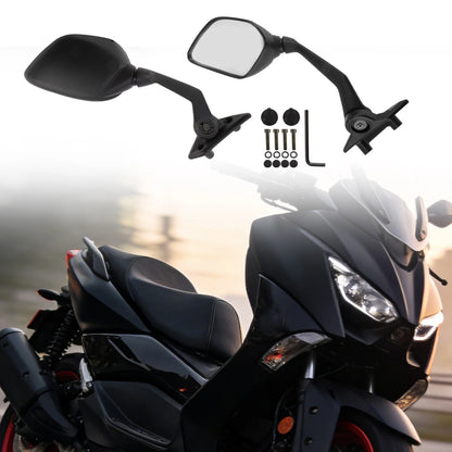 Motorcycle Rear View Mirrors Side Mirrors Mount 1 Set for YAMAHA TMAX560 (23–24)