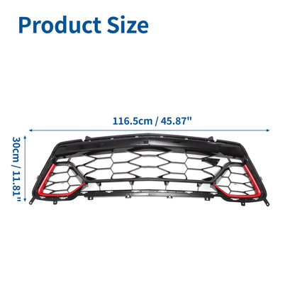 Lower Front Bumper Grille for Chevrolet Camaro LS LT SS (2017-2018)