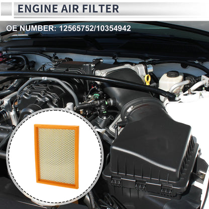 Engine Air Filter 1 Pcs for Chevrolet Uplander (2005-2008)