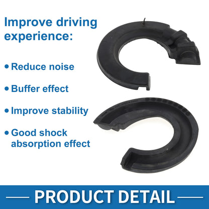 Lower Coil Spring Insulators Rubber 1 Pc for Cadillac XT5 (2017-2019)