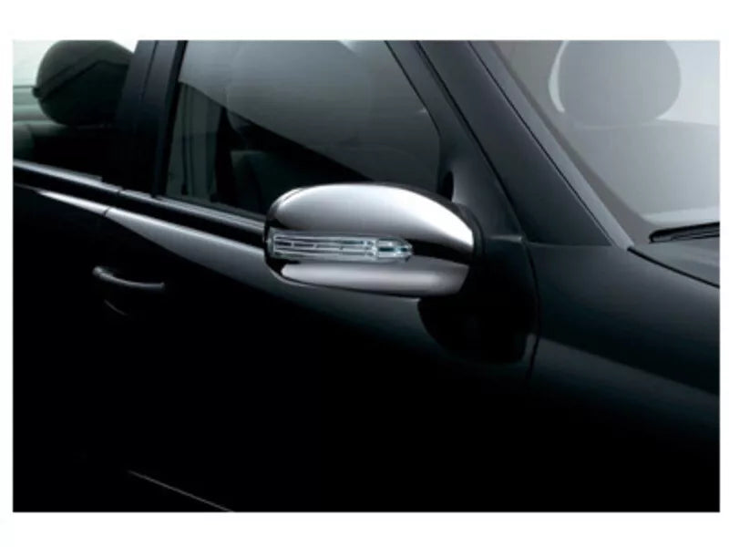 Chrome Door Mirror Covers for Mercedes Benz S-Class (2000-2006)