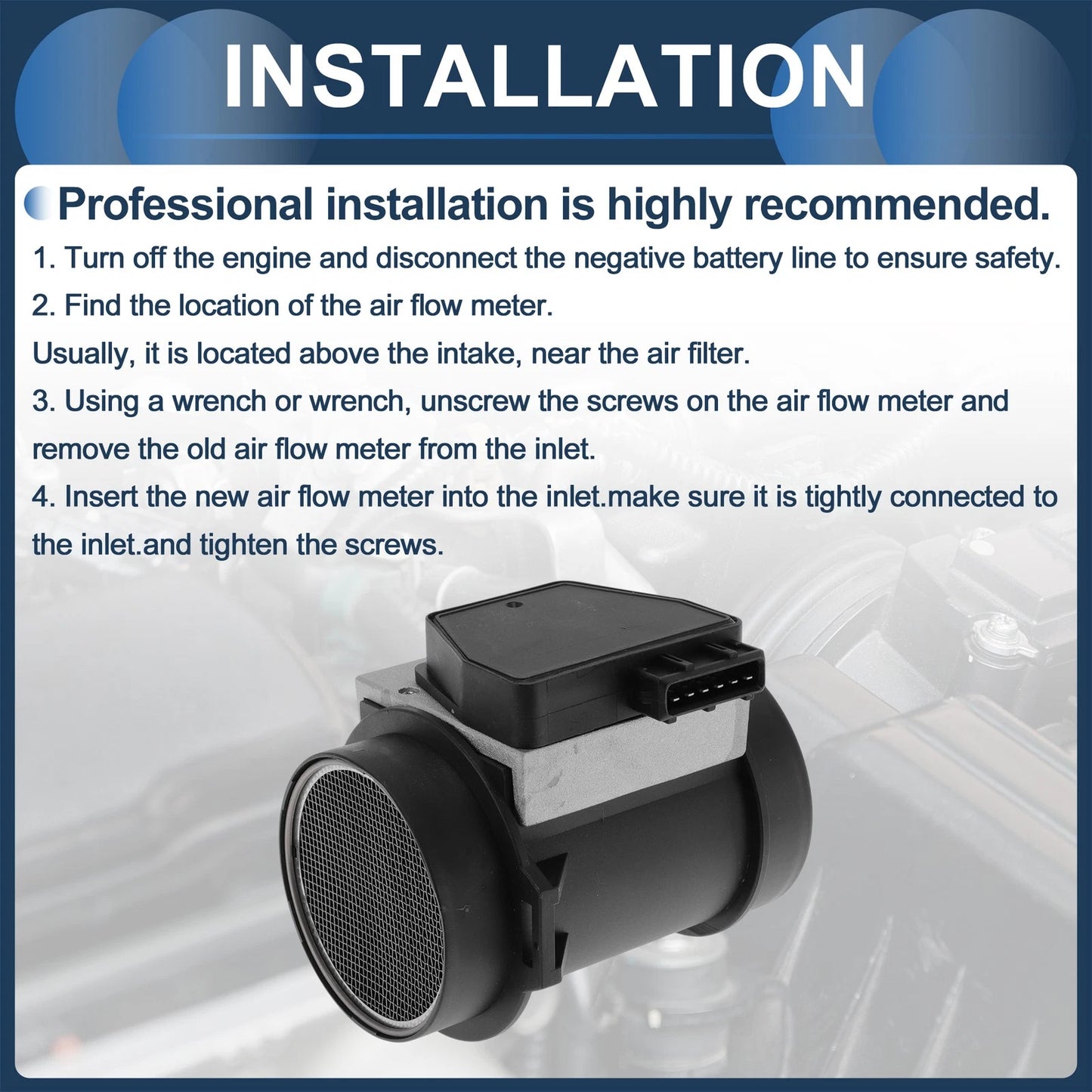 Mass Air Flow Sensor for Volvo 960 (1995)