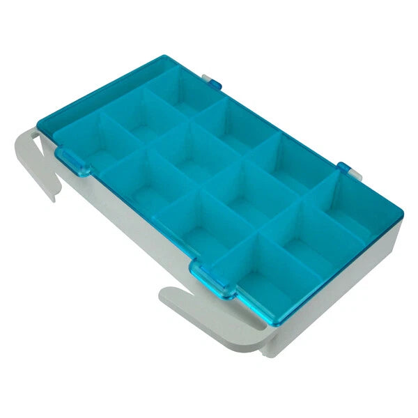Fishing Tackle Storage Box Tray for Boats/Caravan, 3 Tray, Sealed Lid