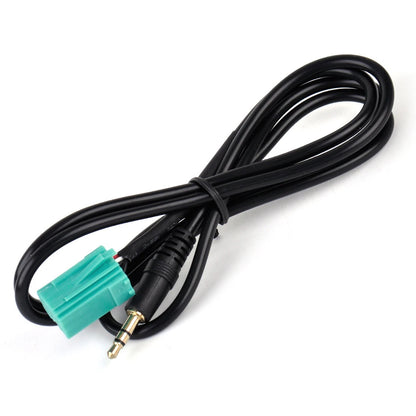 3.5mm Aux Input Adapter Audio Cable for Renault Clio (2001-2012)