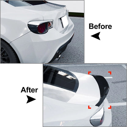 Glossy Black Rear Trunk Spoiler Wing for Subaru BRZ, Scion FR-S (2013-2020)