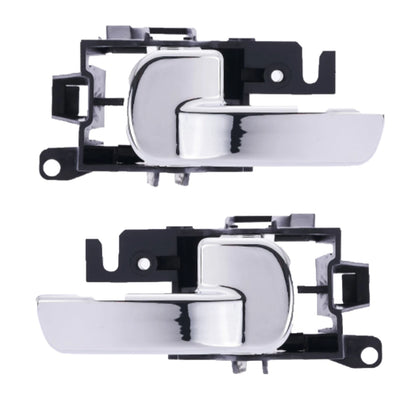 Left & Right Inner Door Handle Chrome for Nissan Navara D40 Frontier(2005–2018)