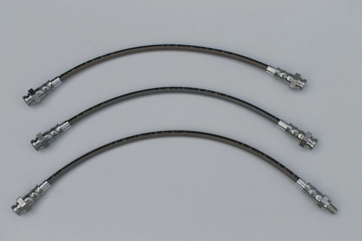 Braided Brake Hose Set for LC LJ Toranas with Factory Disc Brakes