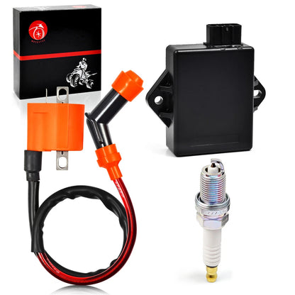Ignition Coil Spark Plug CDI for Polaris Trail Boss 325 (2000-2002)