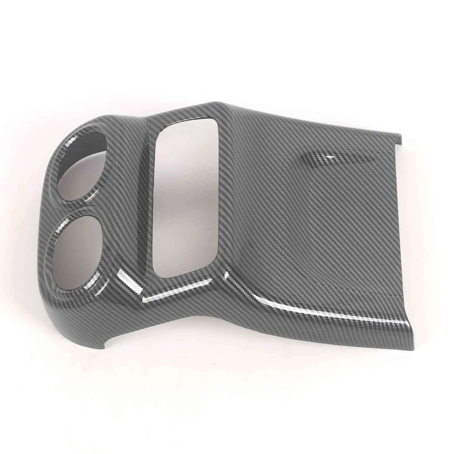 Rear Carbon Fiber Air Outlet Vent Lid Cover Trim for 2023 Mercedes-Benz GLC