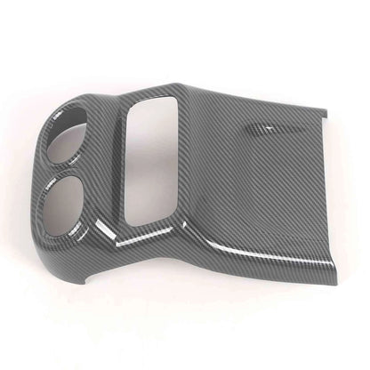 Rear Carbon Fiber Air Outlet Vent Lid Cover Trim for 2023 Mercedes-Benz GLC
