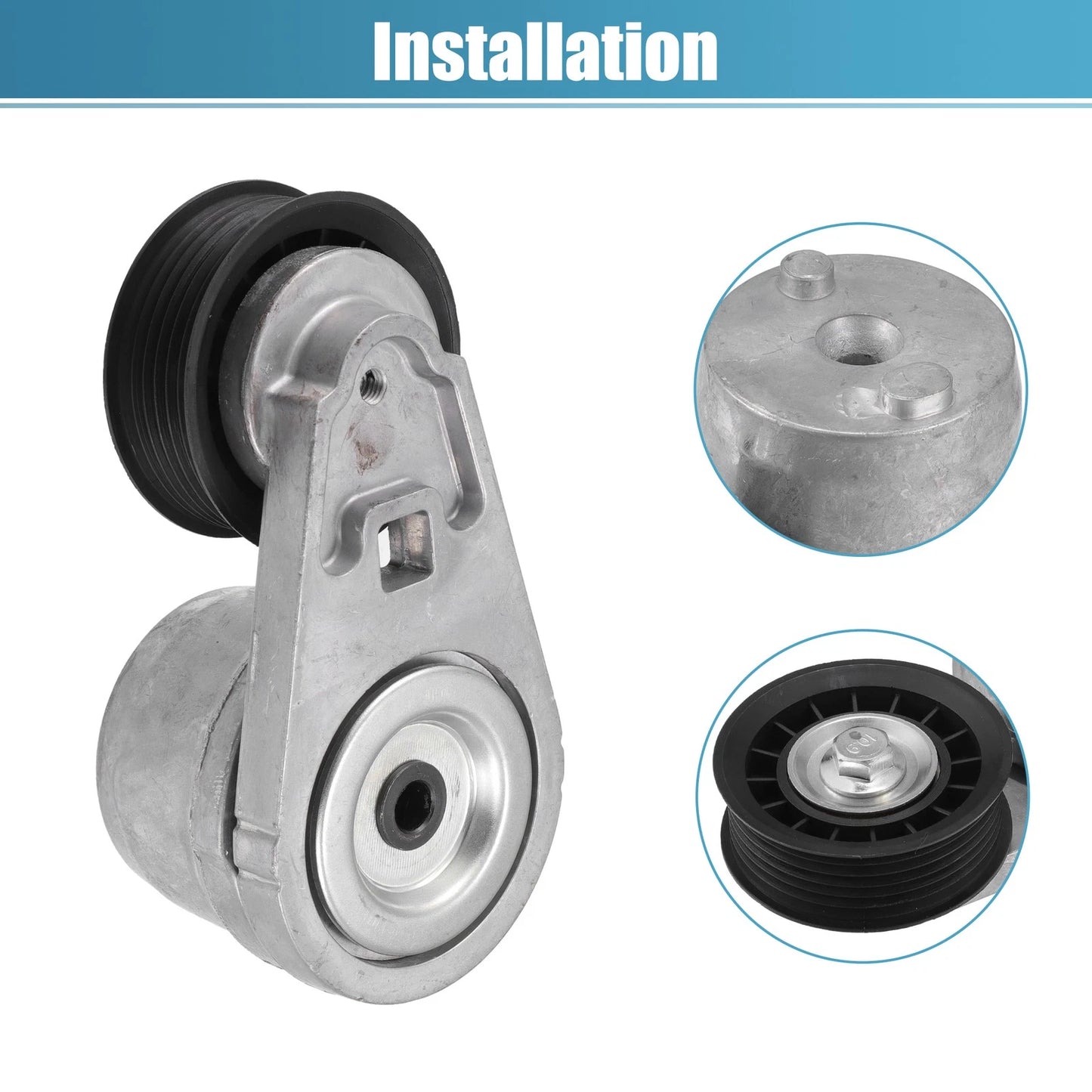 Belt Tensioner Pulley Assembly for Chevrolet Express 2500 (2006-2016)