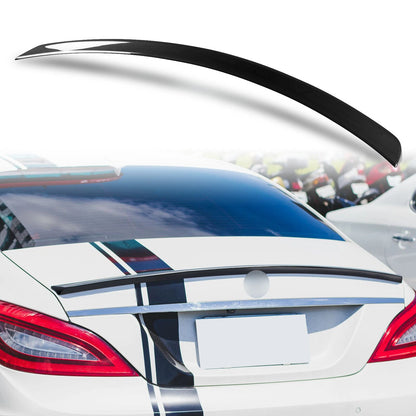Boot Spoiler for Mercedes Benz CLS W218 A Style Obsidian Black (2011-2018)
