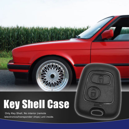 Remote Keyless Entry Key Fob Case for Peugeot 206 (2000-2010)
