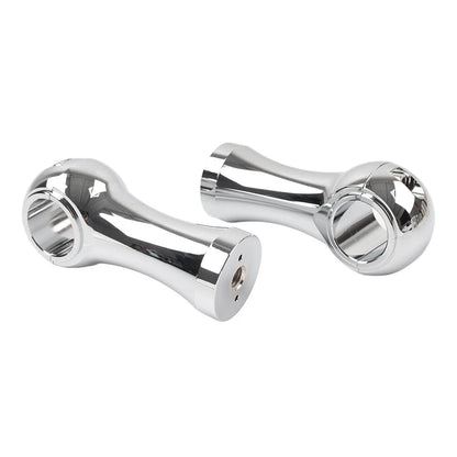 Handlebar Riser Clamp Mount Kit 4" Chrome for Harley Dyna Softail (2006-2023)